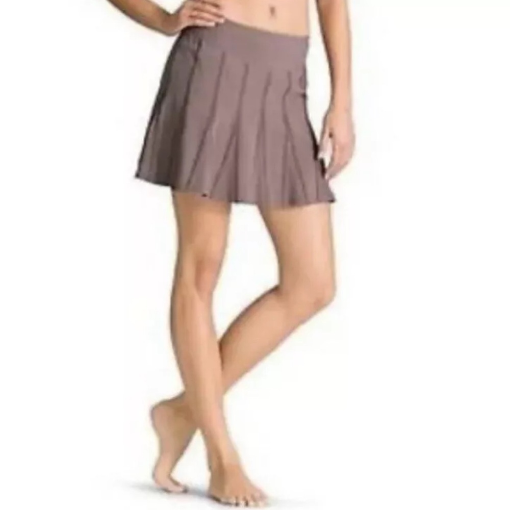 Athleta Brown A-Line Skirt